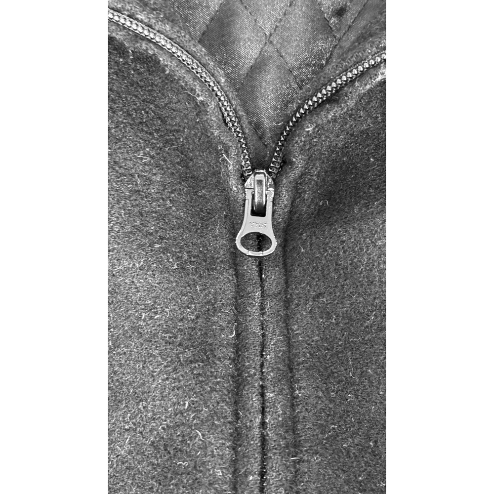 Michael Kors Size XL 100% Wool Men's Coat Black Sophisticated Casual - Picture 4 of 7